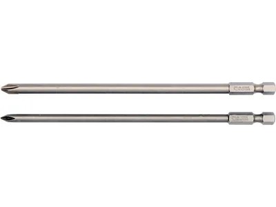 Насадка викруткова YATO : "Philips" PH1,PH2 x 150 мм, HEX 1/4". Набір 2 шт.