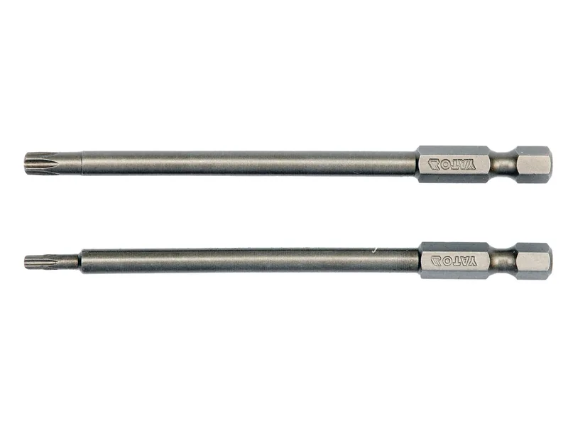 Набір насадок викруткових YATO : "TORX SECURITY" T10/T25, квадрат 1/4", L=100мм. 2 шт.