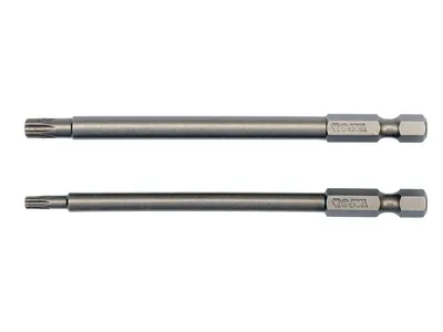 Набір насадок викруткових YATO : "TORX SECURITY" T15/T27, квадрат 1/4", L=100мм. 2 шт.