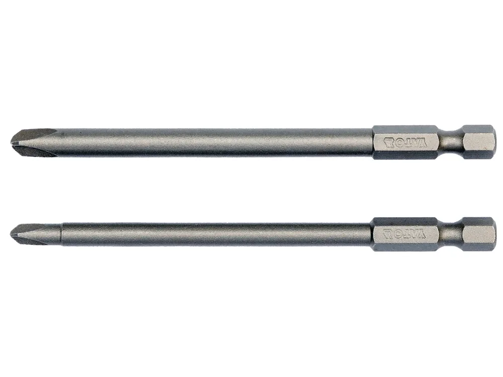 Набір насадок викруткових YATO : "TRI-WING" #2-#4, HEX 1/4", L= 100 мм. 2 шт.