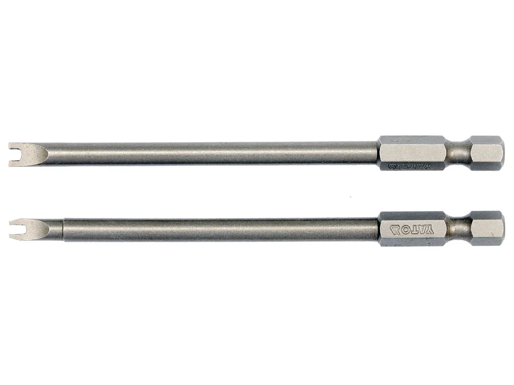Набір насадок викруткових YATO : SPANNER #4-#8, HEX 1/4", L= 100 мм. 2 шт.