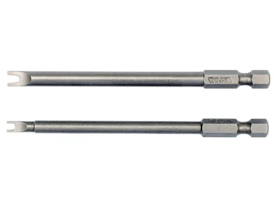 Набір насадок викруткових YATO : SPANNER #6-#10, HEX 1/4", L= 100 мм. 2 шт.