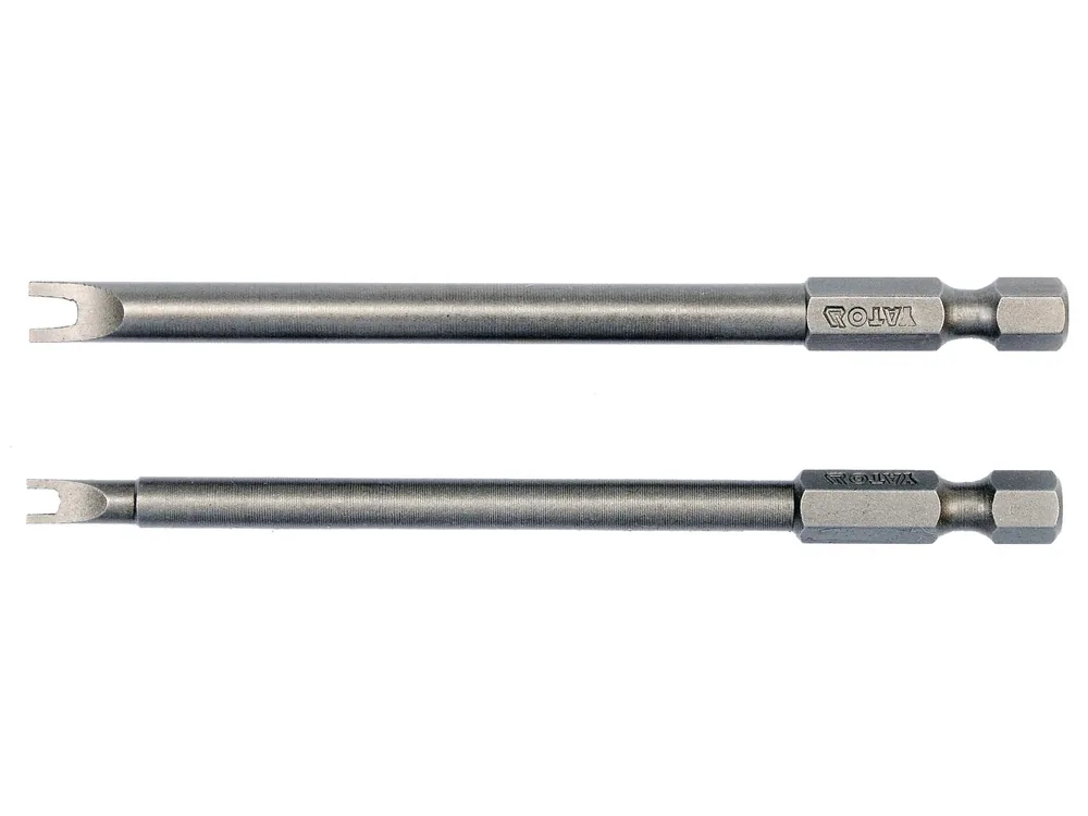 Набір насадок викруткових YATO : SPANNER #6-#10, HEX 1/4", L= 100 мм. 2 шт.