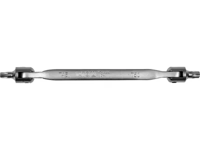 Ключ TORX 2-сторонній на шарнірах YATO : Т45 х Т50, L= 243 мм, Cr-V (DW)