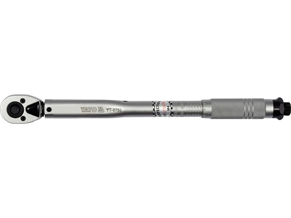 Ключ динамометричний YATO : квадрат 1/2", F= 42- 210 Нм, L= 470 мм