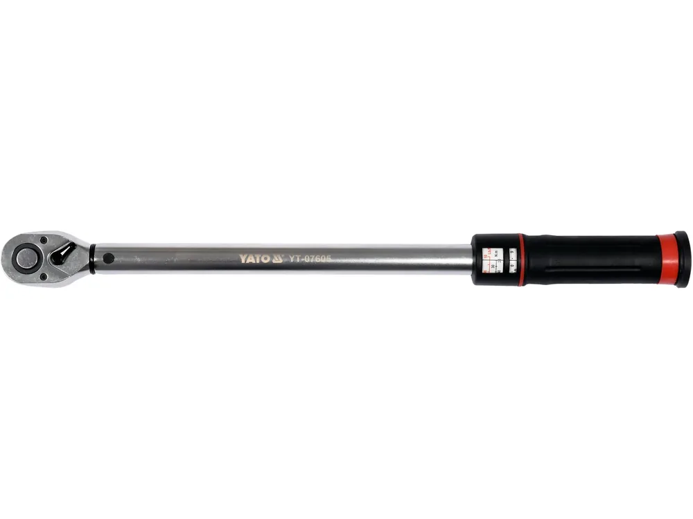 Ключ динамометричний YATO : квадрат 1/2", F= 20- 220 Нм, L= 495 мм