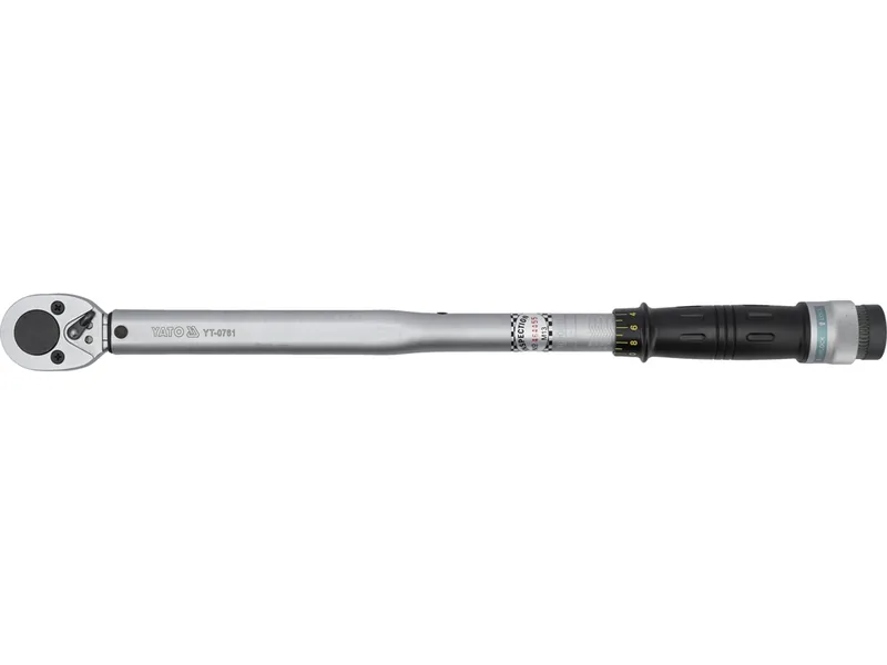 Ключ динамометричний YATO : квадрат 1/2", F= 40- 210 Нм, L= 535 мм