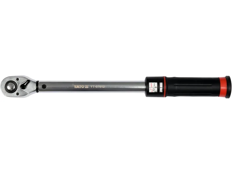 Ключ динамометричний YATO : квадрат 1/2", F= 10- 60 Нм, L= 415 мм