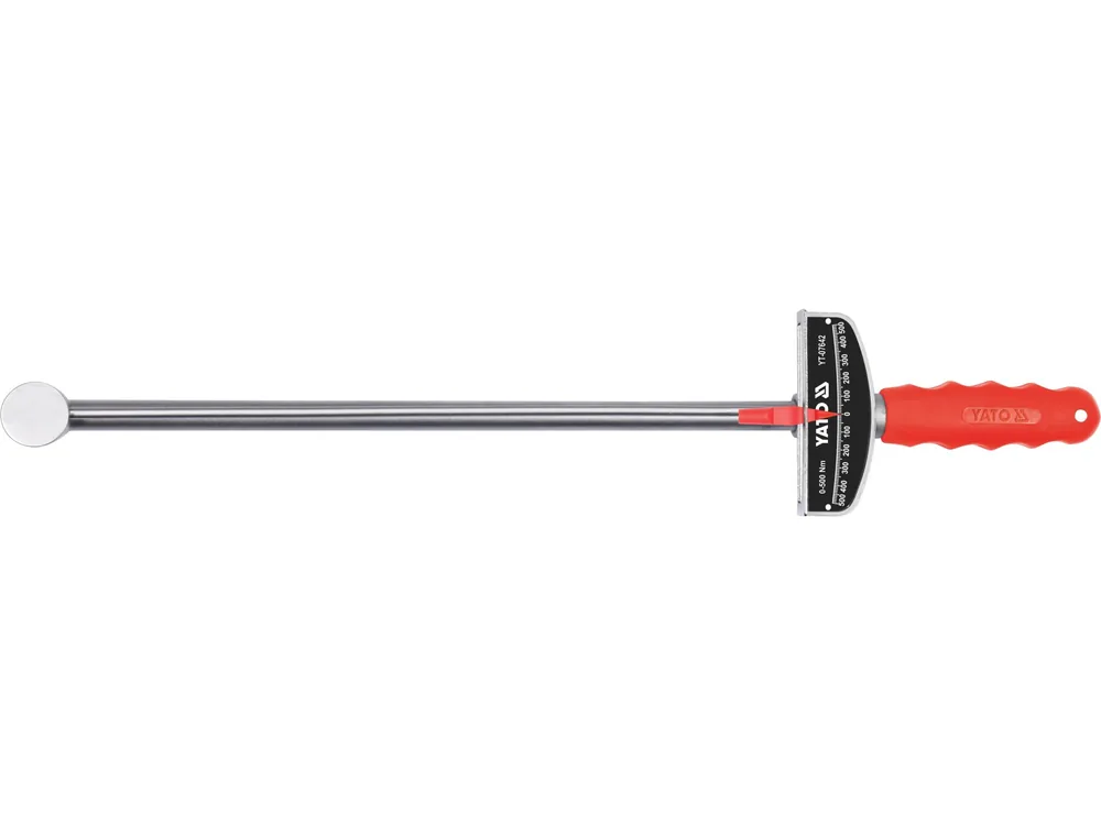 Ключ динамометричний стрілковий YATO : квадрат 3/4", F= 0-500 Нм