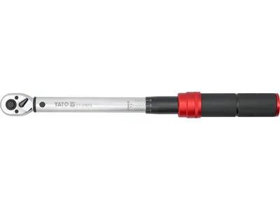 Ключ динамометричний YATO : квадрат 3/8", F= 10- 120 Нм, L= 390-405 мм