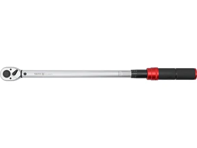 Ключ динамометричний YATO : квадрат 1/2", F= 60- 330 Нм, L= 545- 565 мм
