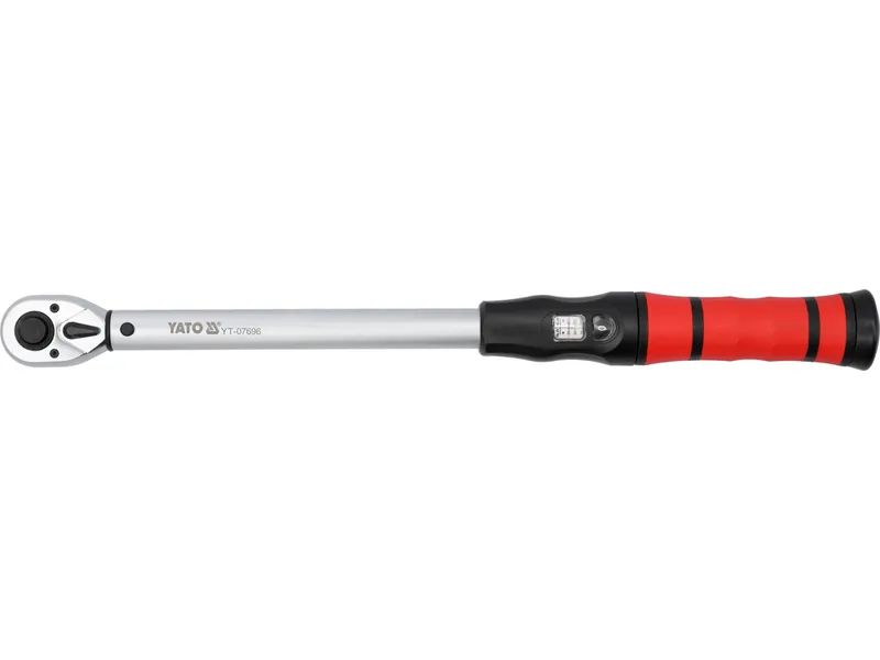 Ключ динамометричний з налаштувальним вічком YATO : квадрат 1/2", F= 40- 220 Нм, L= 500 мм