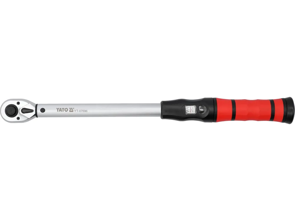 Ключ динамометричний з налаштувальним вічком YATO : квадрат 1/2", F= 40- 220 Нм, L= 500 мм