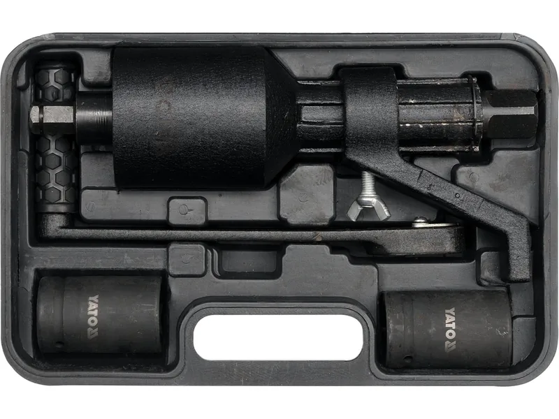 Вороток з редуктором YATO : квадрат 1", 2 швидкості. F= 4200 Нм, L= 330 мм