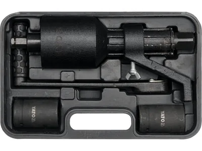 Вороток з редуктором YATO : квадрат 1", 2 швидкості. F= 4200 Нм, L= 330 мм