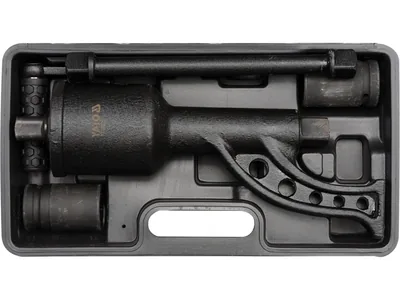 Вороток з редуктором YATO : квадрат 1", F= 5800 Нм, L= 380 мм