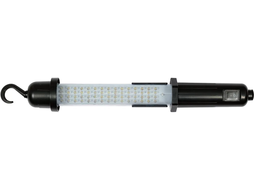 Світильник переносний світлодіодний YATO 60+1 LED акумулят. 3,7 V з зарядкою від 12 V, підвісн гачок