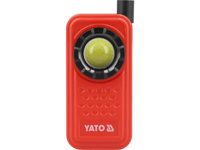 Ліхтар діодний з гнучкою лампою 3 в 1 акумул. YATO Li-Po 3.7 В, 800 мАГод, 600 Lm, 4 режими