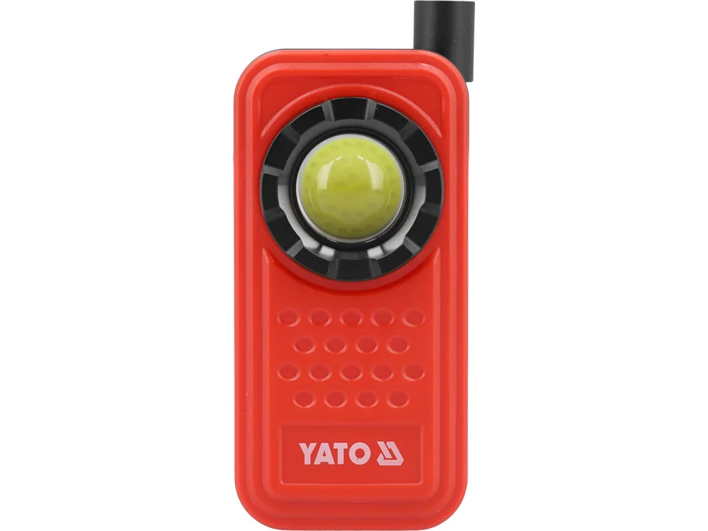 Ліхтар діодний з гнучкою лампою 3 в 1 акумул. YATO Li-Po 3.7 В, 800 мАГод, 600 Lm, 4 режими