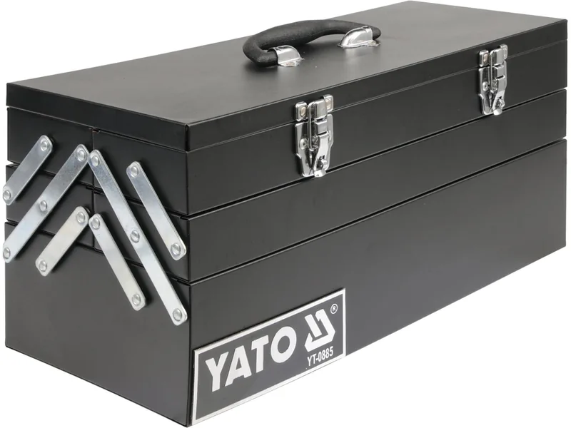 Ящик для інструменту YATO металевий 460х 200х 225 мм