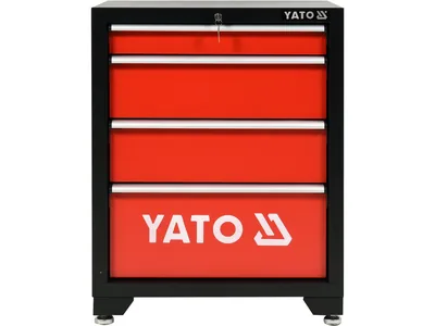Шафа для майстерні YATO : 4 шуфляди, 660 x 457 x 863 мм