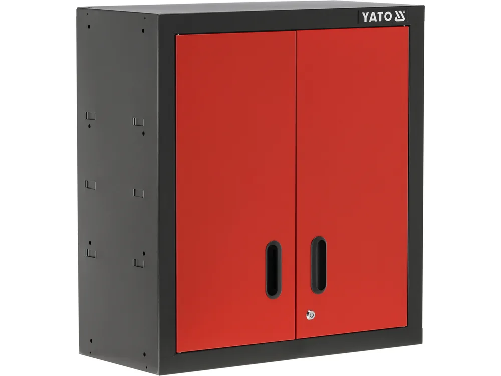 Шафа настінна для майстерні YATO 660 x 305 x 712 мм, 2 дверей і 2 ключа