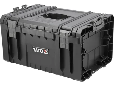 Ящик з 5 секціями для органайзерів YATO 240х 450х 320 мм, 23В для складаних модулів S12, S1