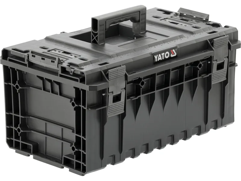 Ящик для інструментів модульний 32V S1 YATO 2 перегородки, 584x385x295 мм, пластиковий