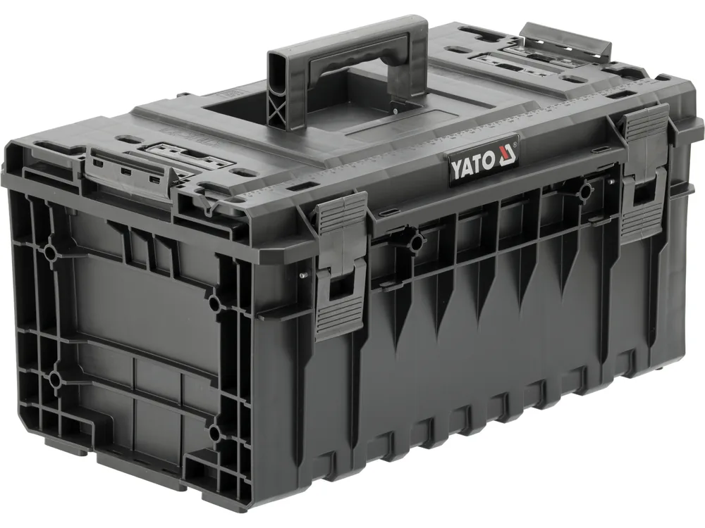 Ящик для інструментів модульний 32V S1 YATO 2 перегородки, 584x385x295 мм, пластиковий