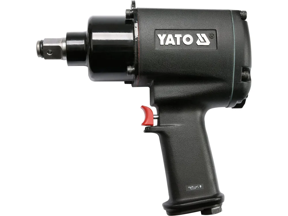Гайковерт ударний пневматичний YATO : квадрат 3/4", F=1300 Nm