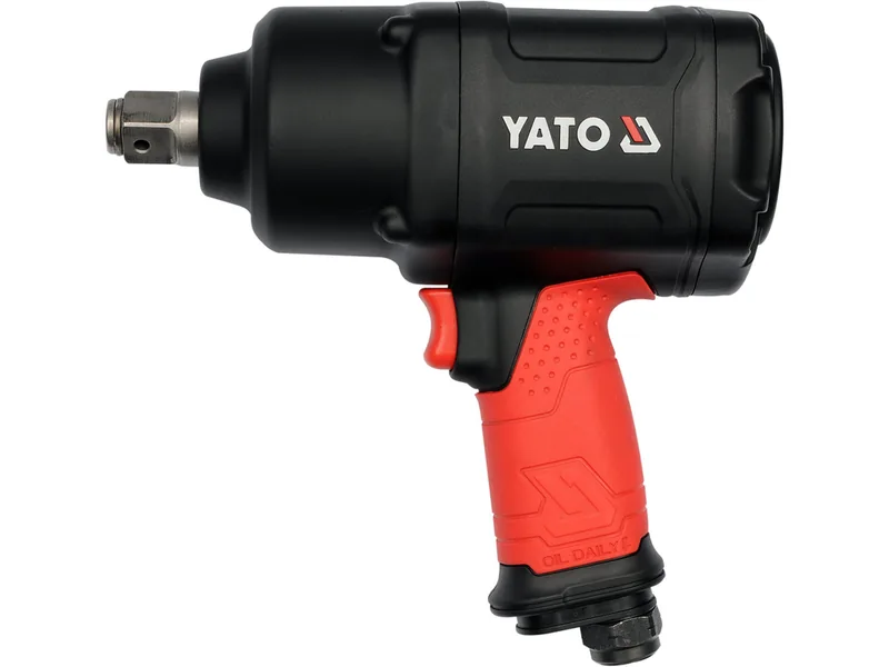 Гайковерт ударний пневматичний YATO : квадрат 3/4", F=1630 Nm, 5500 об./хв, повітря-198 л/хв