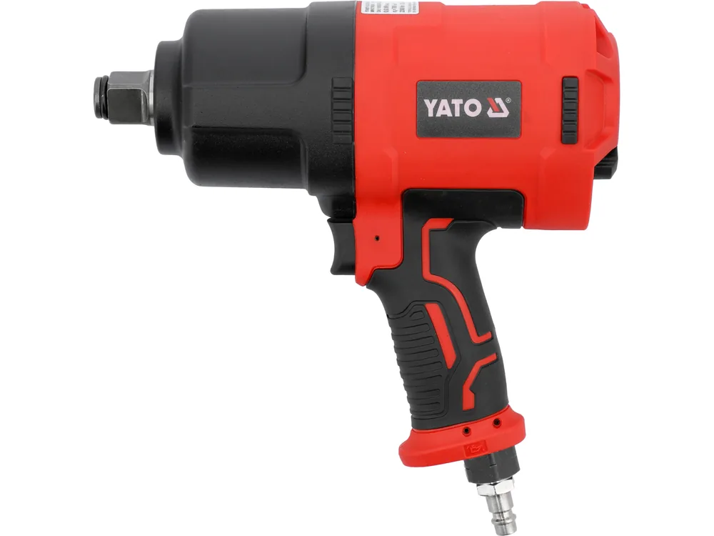 Гайковерт ударний пневматичний YATO : квадрат 3/4", F= 2300 Nm, 7000 об./хв, спожив.повітря 255 л/хв