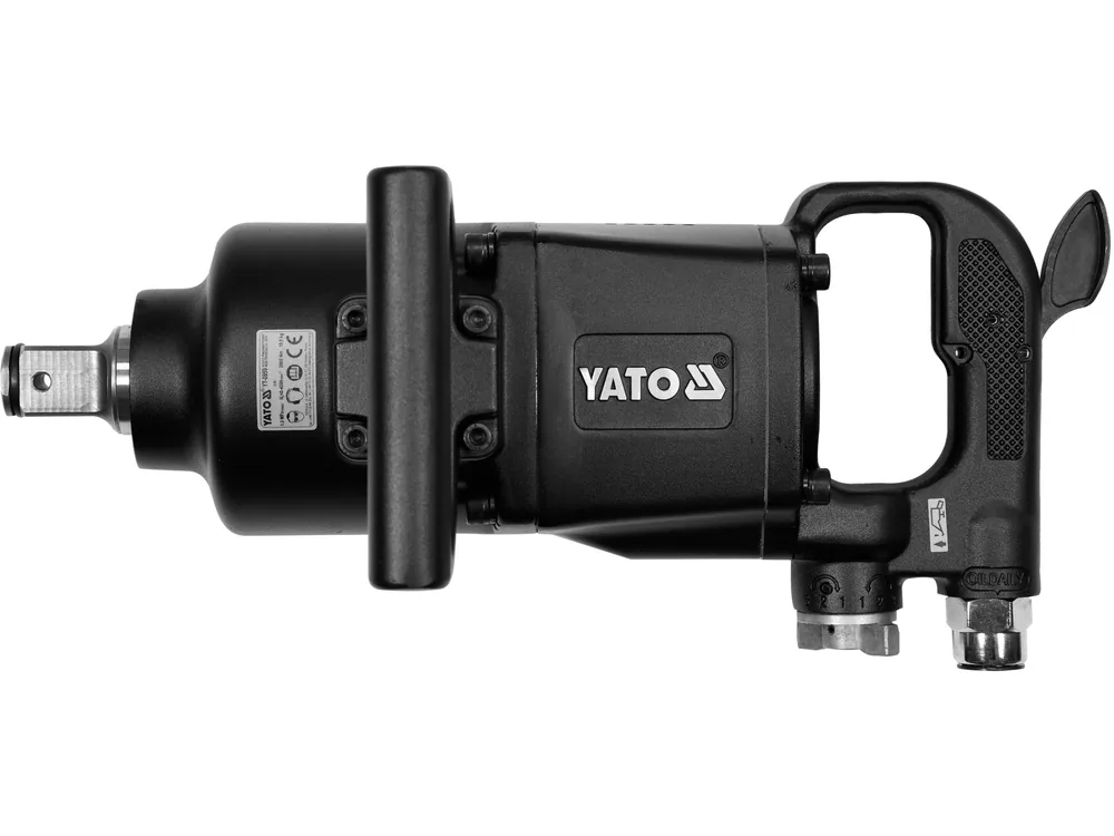 Гайковерт ударний пневматичний YATO : квадрат 1", F= 2600 Nm, 560 л/хв, 4000 об/хв
