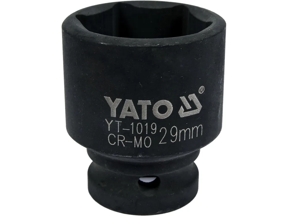 Головка торцева ударна 6-гранна YATO : квадрат 1/2", М= 29 мм, L= 48 мм