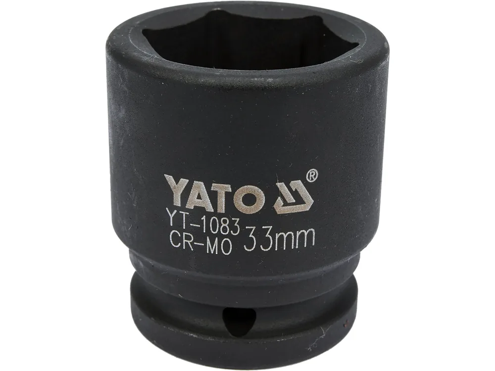 Головка торцева ударна 6-гранна YATO : квадрат 3/4", М= 33 мм, L= 56 мм