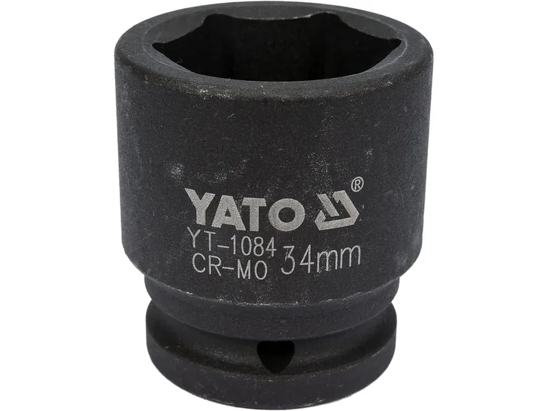 Головка торцева ударна 6-гранна YATO : квадрат 3/4", М= 34 мм, L= 56 мм