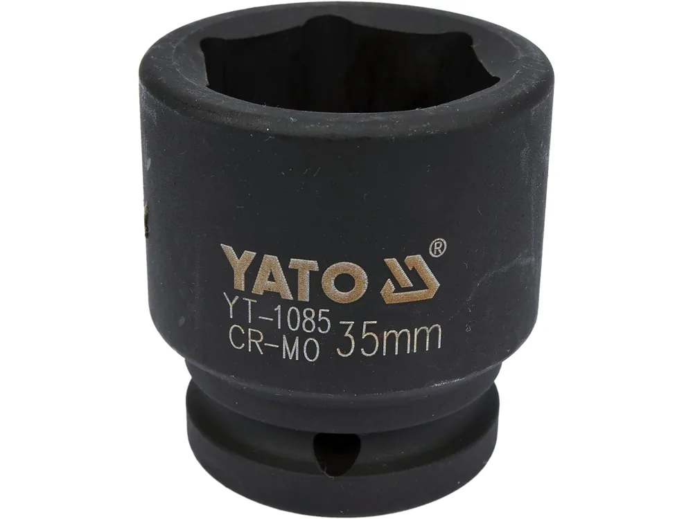 Головка торцева ударна 6-гранна YATO : квадрат 3/4", М= 35 мм, L= 56 мм