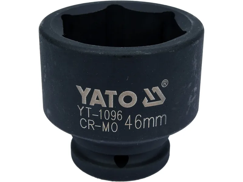 Головка торцева ударна 6-гранна YATO : квадрат 3/4", М= 46 мм, L= 62 мм