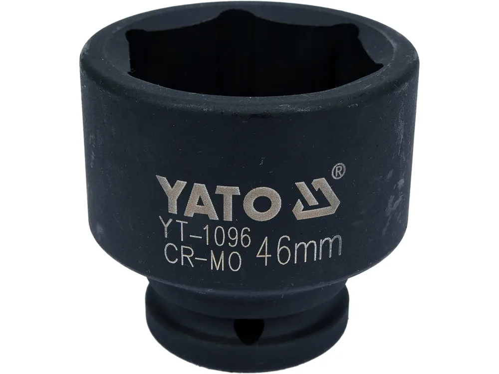 Головка торцева ударна 6-гранна YATO : квадрат 3/4", М= 46 мм, L= 62 мм