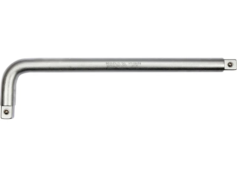 Вороток L - подібний YATO : CrV, квадрат 3/4", L= 400х100 мм
