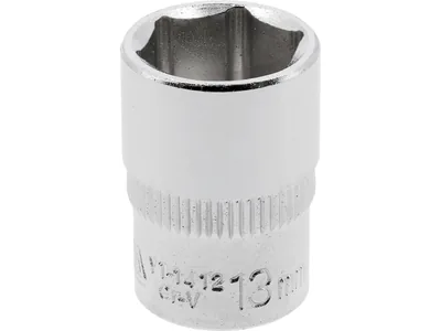 Головка торцева 6-гранна YATO : квадрат 1/4", М= 13 мм, L= 25 мм