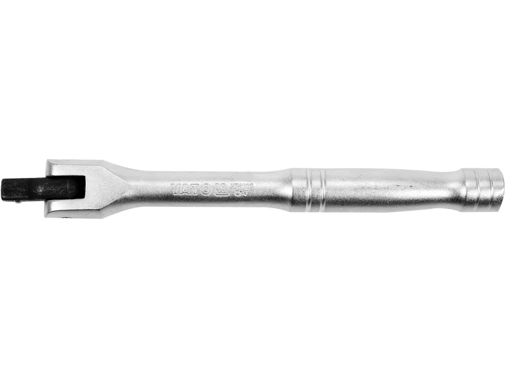 Вороток шарнірний YATO : квадрат M= 1/4", L= 140 мм
