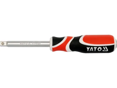 Викрутка - тримач YATO до торцевих головок : квадрат 1/4", L=150 мм