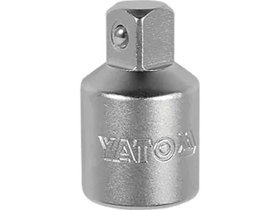 Перехідник для головок торцевих YATO : квадрат 1/4"(F) - 3/8" (М), L=25 мм