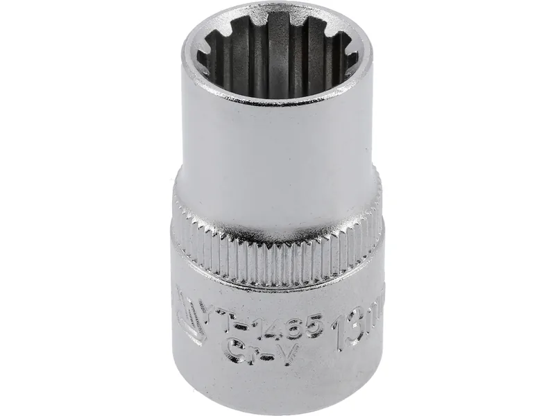 Головка торцева YATO : квадрат 1/2", "Spline", M= 13 мм, L= 38 мм