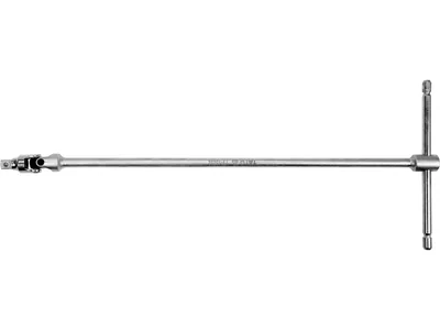 Ключ Т-подібний з карданом YATO до торцевих головок з квадратом 3/8", 180 х 450 мм