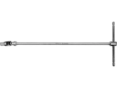 Ключ Т-подібний з карданом YATO до торцевих головок з квадратом 1/2", 180 х 450 мм