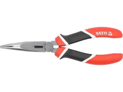 Довгогубці вигнуті YATO, l=200мм CrV