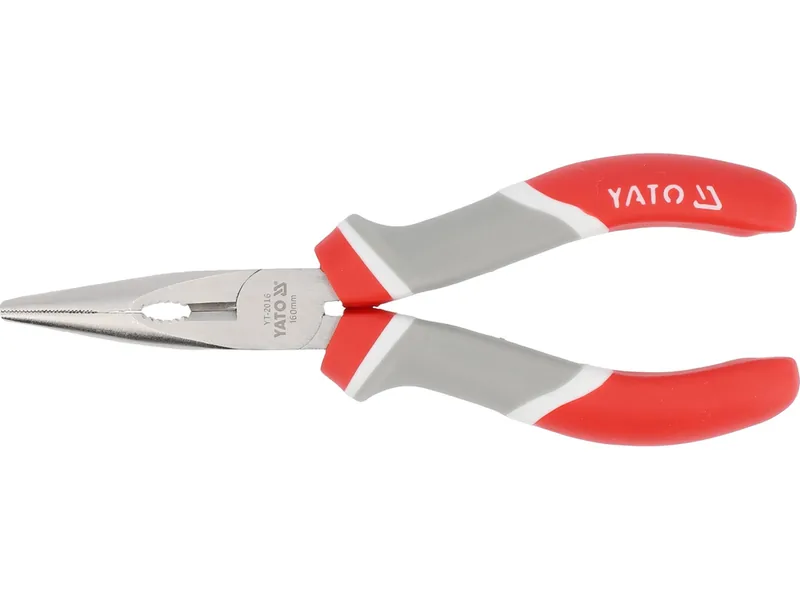 Тонкогубці нікельовані YATO : L= 160 мм