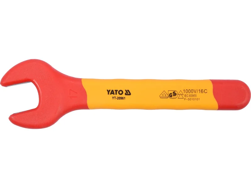 Ключ ріжковий електрика VDE YATO : М17 мм, до 1000V